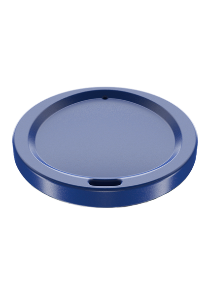 Accessories: Matte Blue Coffee Cup Lid