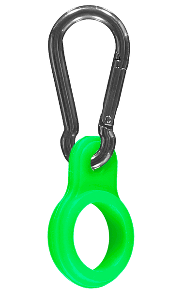 Accessories: Neon Green Carabiner