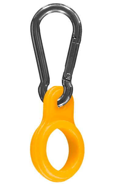 Accessories: Neon Orange Carabiner