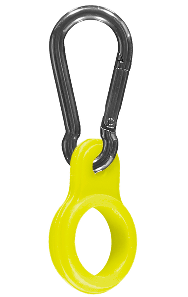 Accessories: Neon Yellow Carabiner