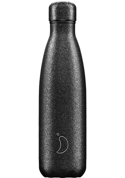 Chilly's Bottle: Glitter Black