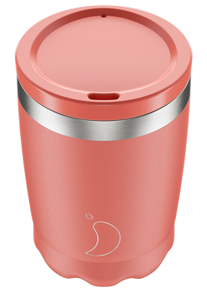 Chilly's Coffee Cup: Pastel Coral