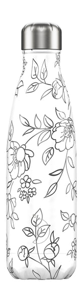 Chilly's Bottle: Line Art Edition - Flowers