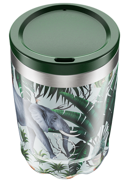 Chilly's Coffee Cup: Tropical Elephant