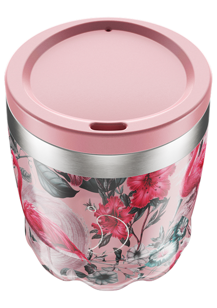 Chilly's Coffee Cup: Tropical Flamingo